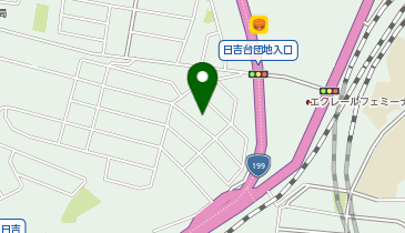 【予約制】akippa 日吉台1丁目7久保田邸☆駐車場の地図画像