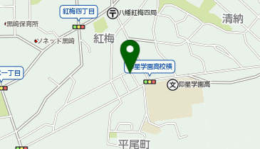 【予約制】akippa 紅梅4丁目8上鵜瀬邸☆駐車場の地図画像