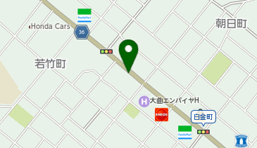 【予約制】akippa カシータハウス若竹町駐車場【16】の地図画像