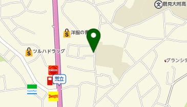 【予約制】akippa 東寺尾東台駐車場の地図画像