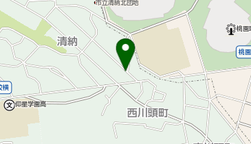 【予約制】akippa 清納1丁目7石川邸☆駐車場の地図画像