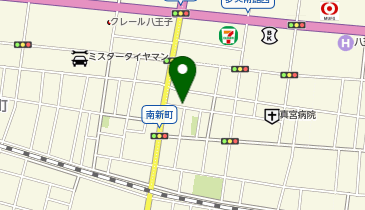 【予約制】akippa 田中邸_南新町駐車場の地図画像