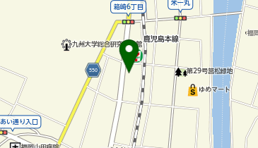 【予約制】akippa 箱崎6丁目1廣川邸☆駐車場の地図画像