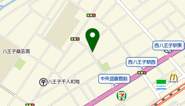 【予約制】akippa 松原邸_千人町駐車場の地図画像