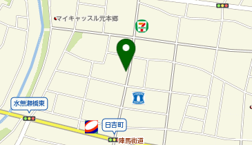 【予約制】akippa 吉森邸_元本郷町アキッパ駐車場の地図画像