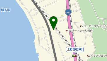 【予約制】akippa 和白1丁目14鳴海邸☆駐車場の地図画像