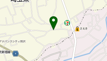【予約制】akippa ◇北秋津4肥沼あきっぱ駐車場の地図画像