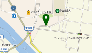 【予約制】akippa 鶴見区江ケ崎町アキッパ駐車場の地図画像