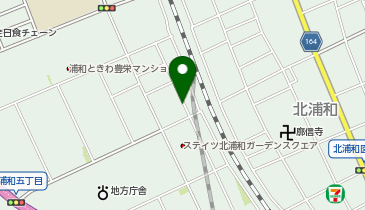 【予約制】akippa 北浦和5丁目10-23谷邸◎駐車場の地図画像