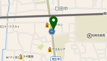 【予約制】akippa 口田中2丁目駐車場の地図画像