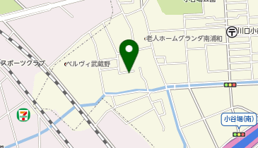 【予約制】akippa 小谷場74☆アキッパ駐車場の地図画像