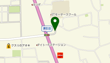 【予約制】akippa (87)コナカ盛岡津志田店駐車場の地図画像