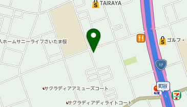 【予約制】akippa 町谷2丁目10-12山崎邸◎駐車場の地図画像