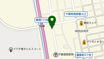 【予約制】akippa 蘇我2丁目1-5高橋邸◎アキッパ駐車場の地図画像