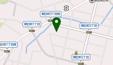【予約制】akippa 朝日町2丁目17 田中邸☆駐車場の地図画像