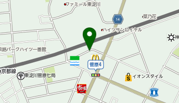 【予約制】akippa ラウンドワン東淀川店 パークエステートパーキングの地図画像
