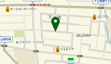 【予約制】akippa 下土居2丁目10-31☆駐車場の地図画像
