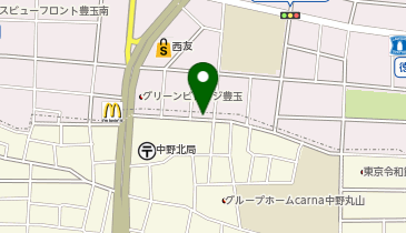 【予約制】akippa ◇豊玉南2丁目 O宅あきっぱ駐車場の地図画像