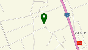 【予約制】akippa 荒野823-4駐車場の地図画像