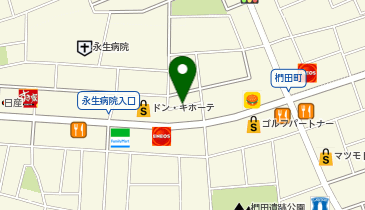 【予約制】akippa アザミビル_アキッパ駐車場の地図画像