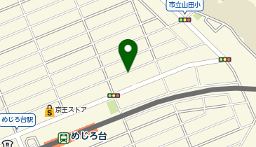 【予約制】akippa 松永邸_めじろ台駐車場の地図画像