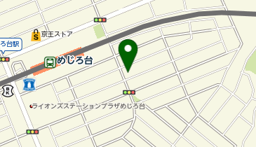 【予約制】akippa 長岡邸_めじろ台駐車場の地図画像