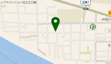 【予約制】akippa 北島3丁目6-11駐車場内の地図画像