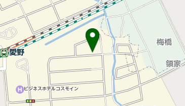 【予約制】akippa 愛野南1丁目11-7 田辺邸☆駐車場の地図画像