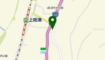 【予約制】akippa 上総湊駅歩道橋下駐車場の地図画像