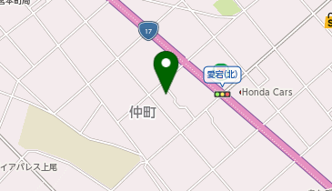 【予約制】akippa 新田邸_仲町 駐車場の地図画像