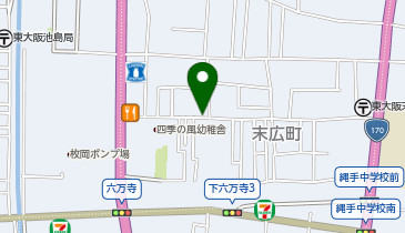 【予約制】akippa 東大阪市末広町の駐車場【6】の地図画像