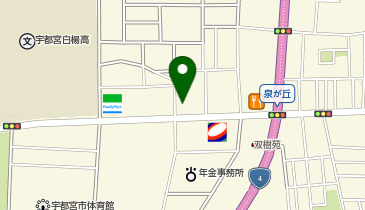 【予約制】akippa 元今泉7-3-13駐車場【1】の地図画像