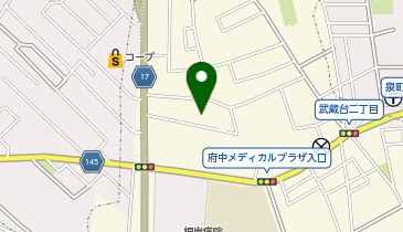 【予約制】akippa 武蔵台3丁目 木村宅アキッパ駐車場の地図画像