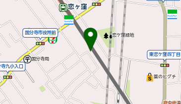 【予約制】akippa ◇西恋ケ窪もみじ公園横アキッパ駐車場の地図画像