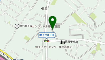 【予約制】akippa 舞子台8丁目駐車場の地図画像