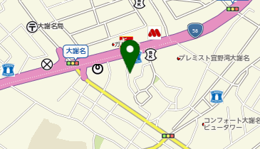 【予約制】akippa 101駐車場の地図画像