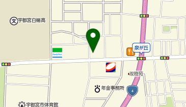 【予約制】akippa 元今泉7-3-13駐車場【2】の地図画像