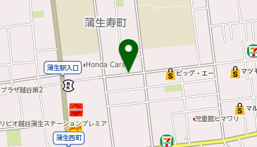 【予約制】akippa 金子邸_蒲生アキッパ駐車場の地図画像