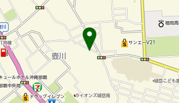 【予約制】akippa 楚辺3丁目アキッパ駐車場の地図画像