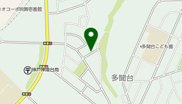 【予約制】akippa 神陵台7丁目アキッパ駐車場の地図画像