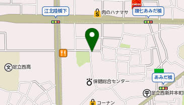 【予約制】akippa 西新井本町2丁目 Y宅アキッパ駐車場の地図画像