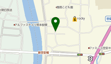 【予約制】akippa 世安2-3-14駐車場の地図画像