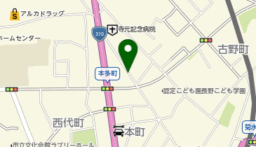【予約制】akippa 寺元記念病院付近駐車場【7】(EV車充電区画)の地図画像