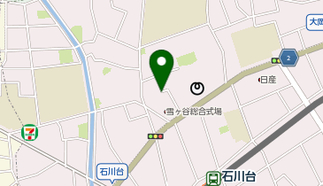 【予約制】akippa 石川町2-5-14駐車場の地図画像