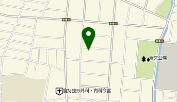 【予約制】akippa 吉原邸_今宮1丁目アキッパ駐車場の地図画像