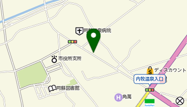 【予約制】akippa 内牧1105-5駐車場の地図画像