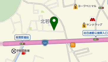 【予約制】akippa 落合邸_松原2丁目アキッパ駐車場の地図画像