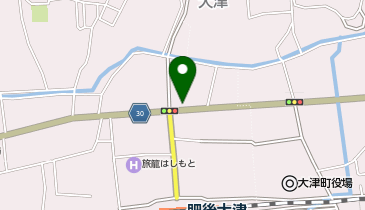 【予約制】akippa 大津町室月極駐車場の地図画像