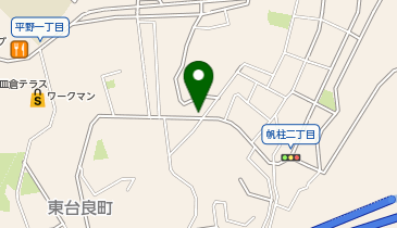 【予約制】akippa 北九州市帆柱2丁目駐車場の地図画像