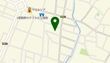 【予約制】akippa 猪瀬邸_江曽島アキッパ駐車場の地図画像
